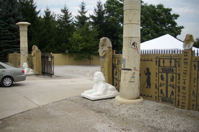 Iron Maiden Powerslave Pyramid House MaidenFans